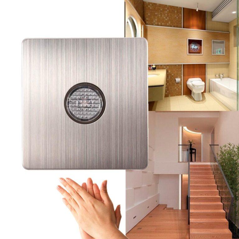 Включение света по хлопку: светильники с датчиками звука для включения ...